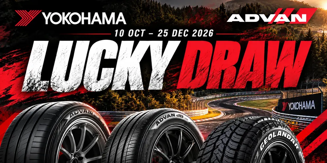 Yokohama ADVAN Lucky Draw, 10 October to 25 December 2026